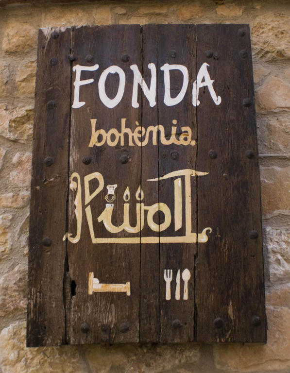 Fonda Bohemia Riuot Aparthotel Montblanc Kültér fotó